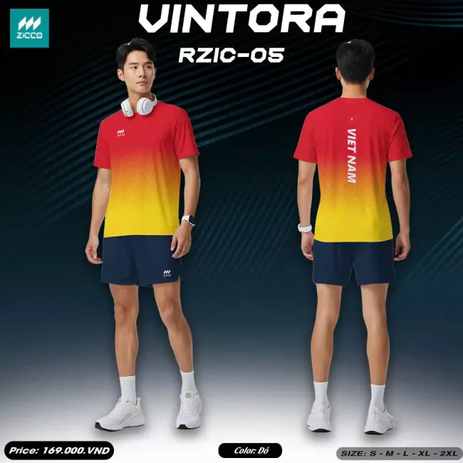 Áo chạy bộ Nam - Zicco Vintora