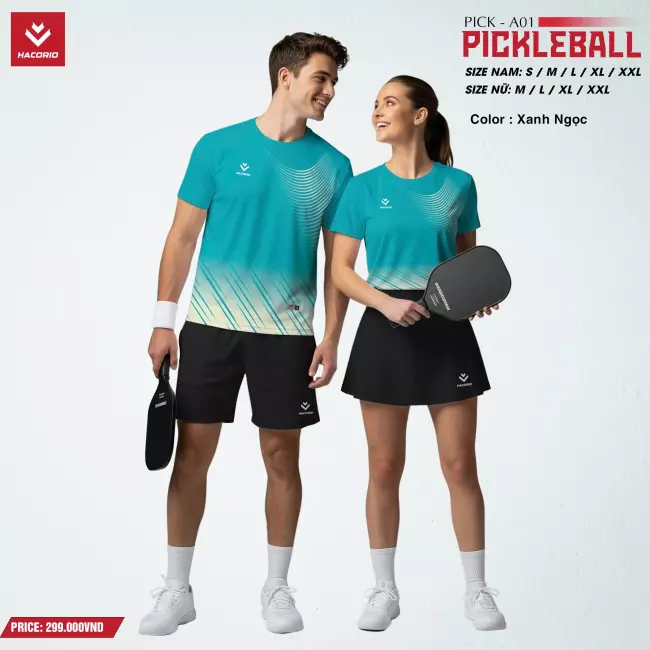 Áo pickleball Nữ - Hacorio Pick