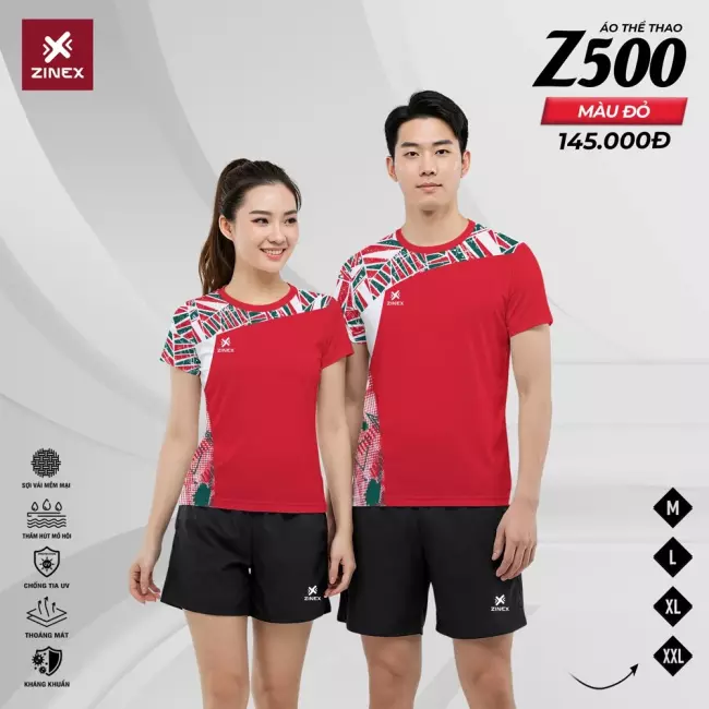 Áo pickleball Nữ - Zinex Z500