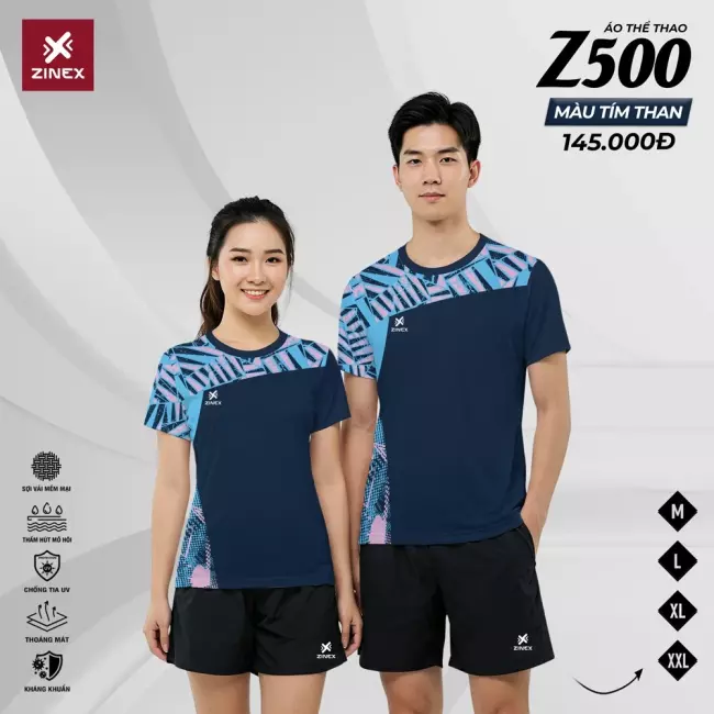 Áo pickleball Nữ - Zinex Z500