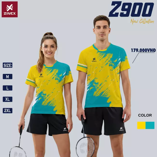 Áo pickleball Nam - Zinex Z900